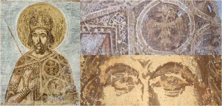 Bizans’ın son imparatoru Konstantin’in günümüze ulaşan tek portresi Mora’da bulundu