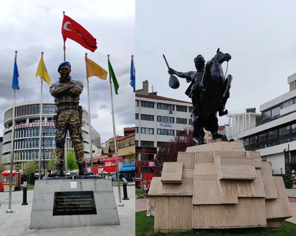 Bolu’da Komando ve Köroğlu Anıtları Göz Kamaştırıyor