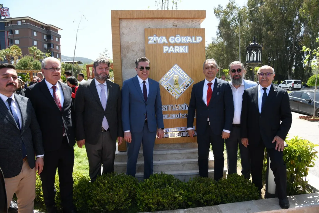 Osmaniye’de Ziya Gökalp Parkı Hizmete Açıldı
