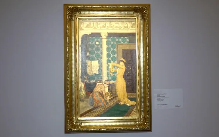 Osman Hamdi Bey’in uzun zamandır kayıp tablosu Londra’da satışa çıkarılacak