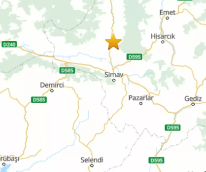 Kütahya’da korkutan deprem