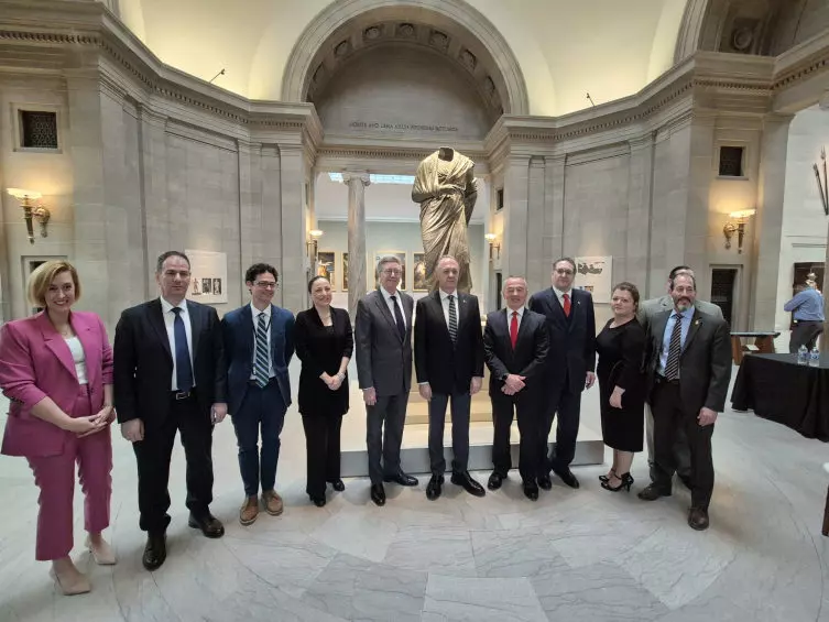 ABD’de resmi tören! Marcus Aurelius heykeli Türkiye’ye iade edildi