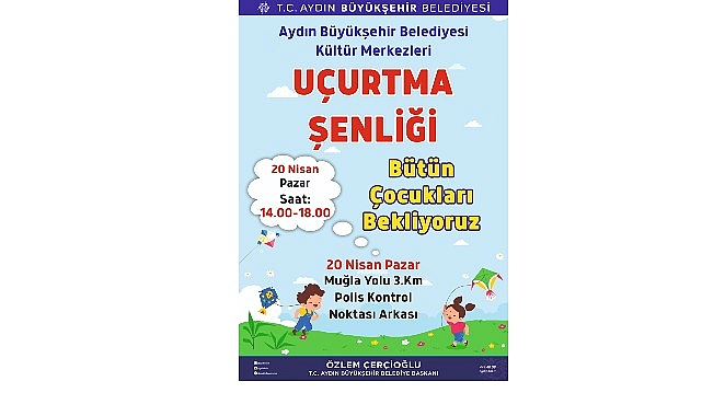 Başkan Çerçioğlu, tüm çocukları uçurtma şenliğine davet etti