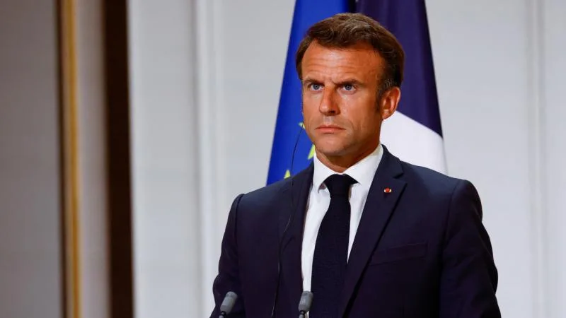 Macron: Gazze’deki sivillerin yaşadığı çile sona ermeli