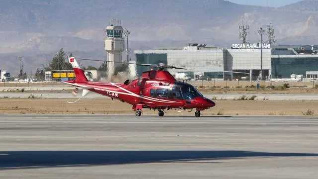 Türkiye-KKTC arasında ilk hava taksi seferi
