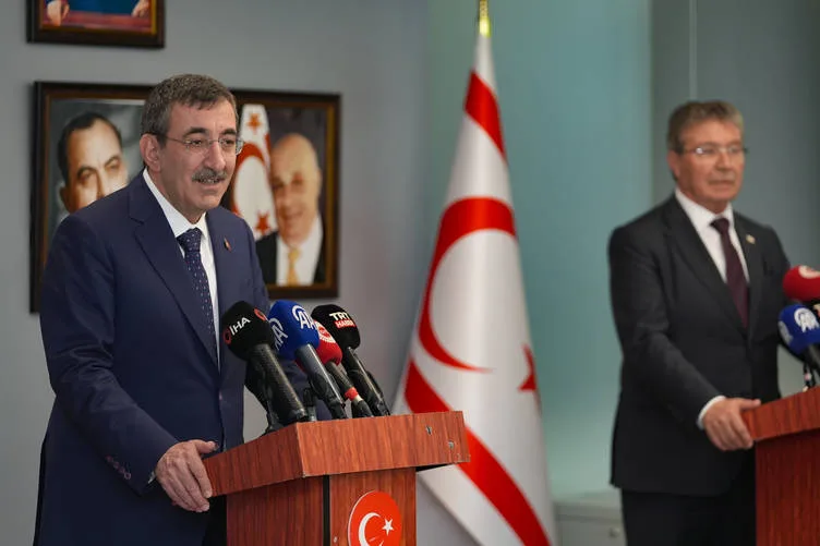 Cumhurbaşkanı Yardımcısı Yılmaz: Kıbrıs Türk halkının huzuru, refahı ve güvenliğini Türk halkınınkinden ayrı görmüyoruz