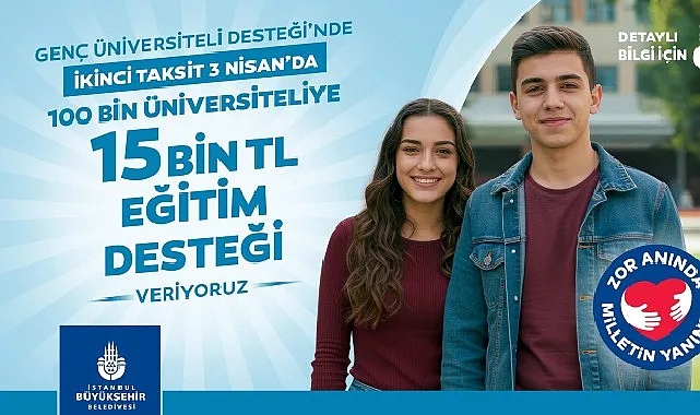 “Genç Üniversiteli” 2. ödemeleri 3 Nisan’da yapıldı