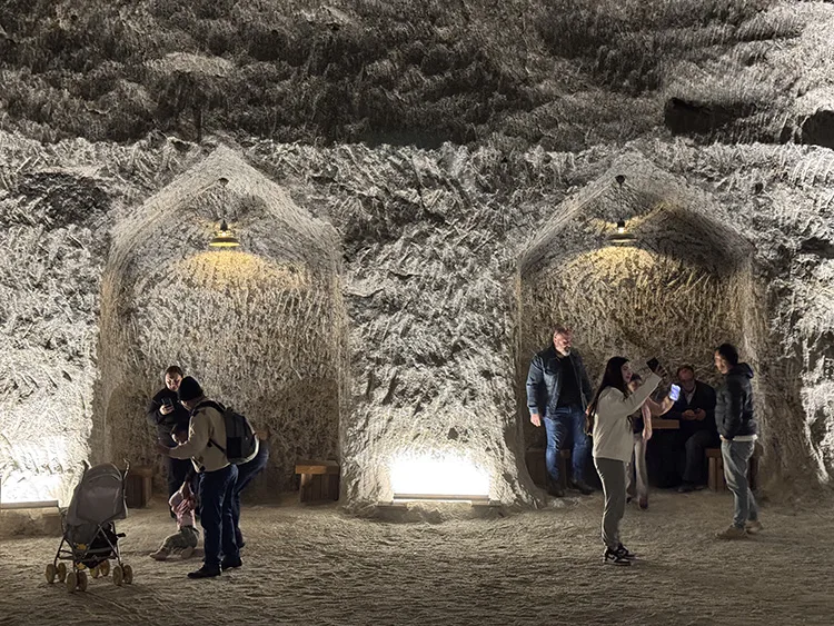 Çankırı’nın Yer Altı Tuz Şehri bayram tatilinde 35 bin ziyaretçi ağırladı