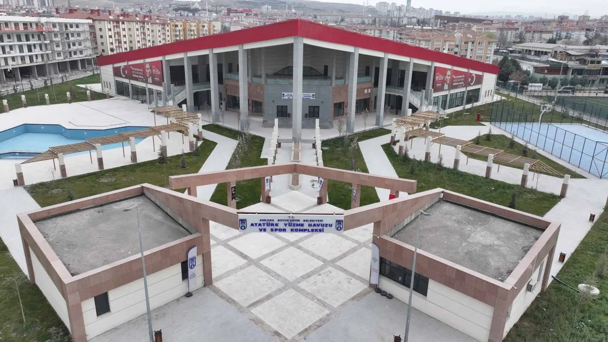 Başkent’e Yeni Bir Spor Tesisi: Sincan Atatürk Yüzme Havuzu ve Spor Kompleksi Açılışa Hazırlanıyor