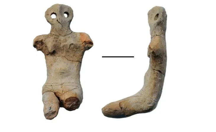 5000 yıllık kadın figürleri bulundu
