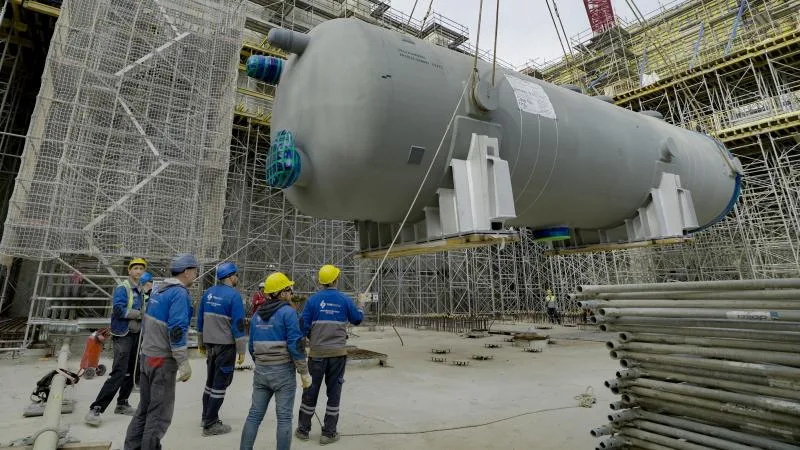 Akkuyu NGS’nin 3. güç ünitesinde yeni aşama