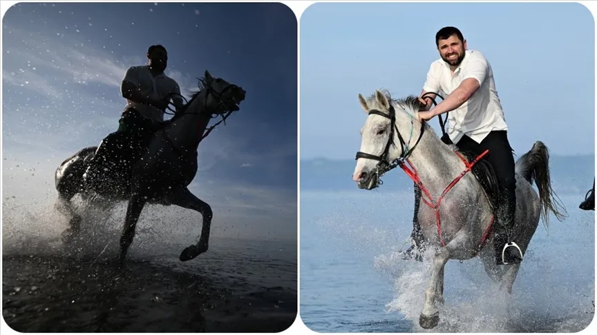 At cambazı dedesinden el alan seyis, binicileri doğada atla safari kamplarında buluşturuyor