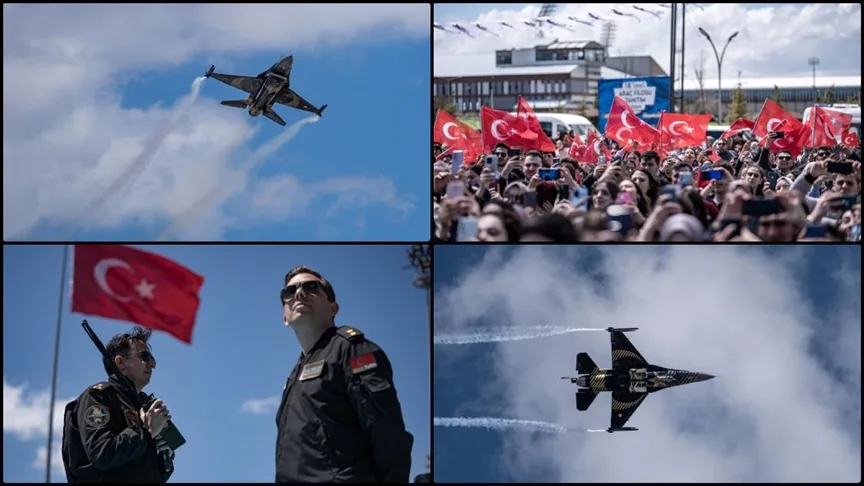 SOLOTÜRK “2025 Turizm Başkenti” Erzurum’da gösteri uçuşu yaptı