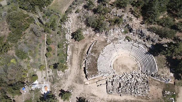Hyllarima Antik Kenti’ndeki surlar kazılarla gün yüzüne çıkarılacak
