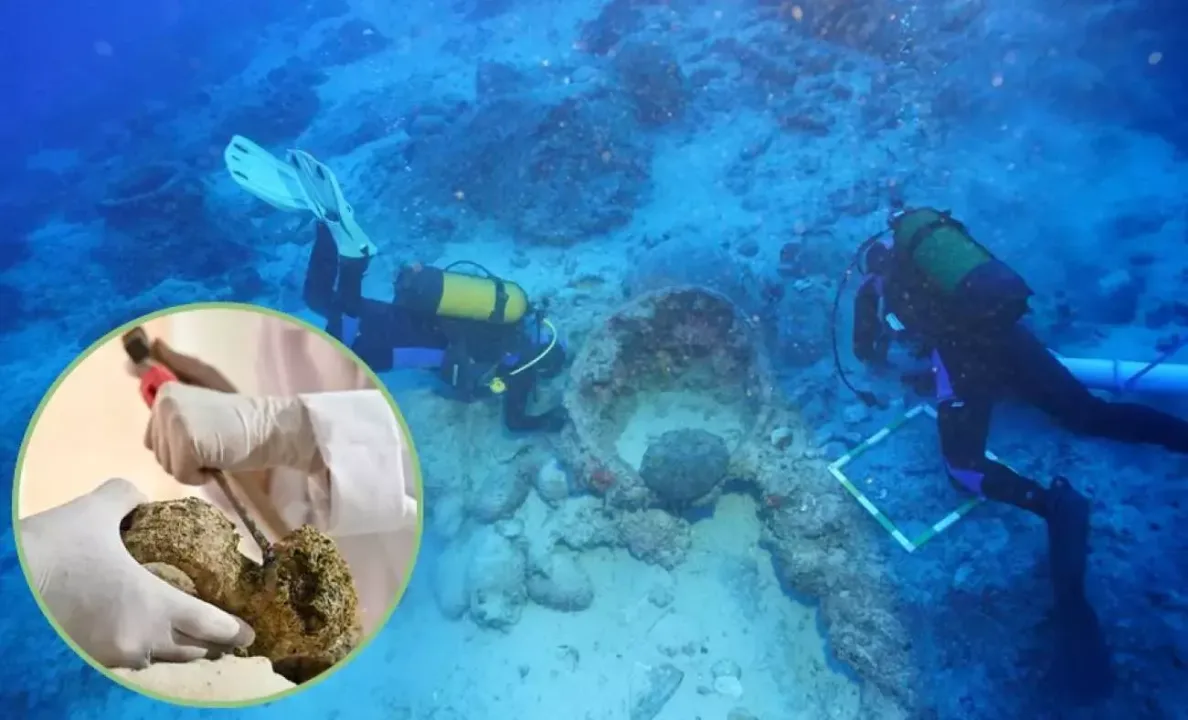 Antalya’da denizaltında heyecanlandıran buluş: 1100 yıllık tarih gün yüzüne çıkıyor