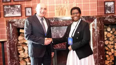 ETSO ve Güney Afrika Büyükelçisi Görüştü