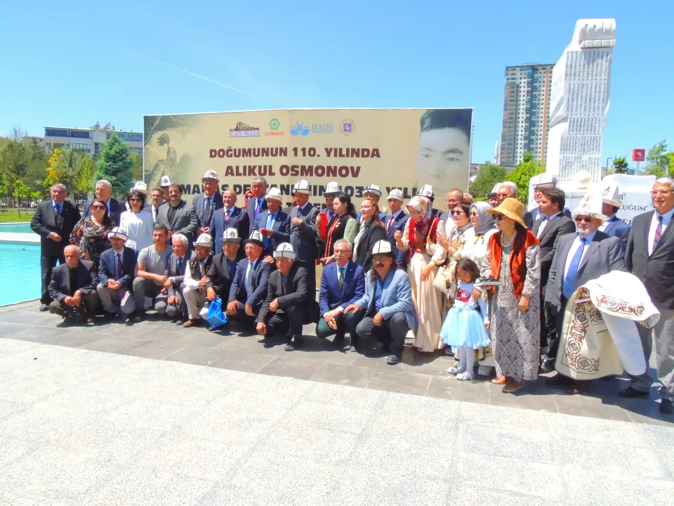 Doğumunun 110. Yılında Alıkul Osmonov ve Manas Destanı’nın 1030. Yılı Programı Elazığ’da Düzenlendi