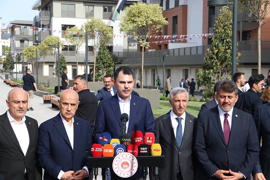 Bakan Kurum: Deprem bölgesinde edinilen tecrübeyi başta İstanbul olmak üzere 81 ilimize yayacağız