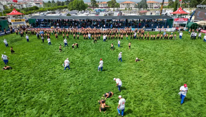 Güreş Ligi heyecanı başladı