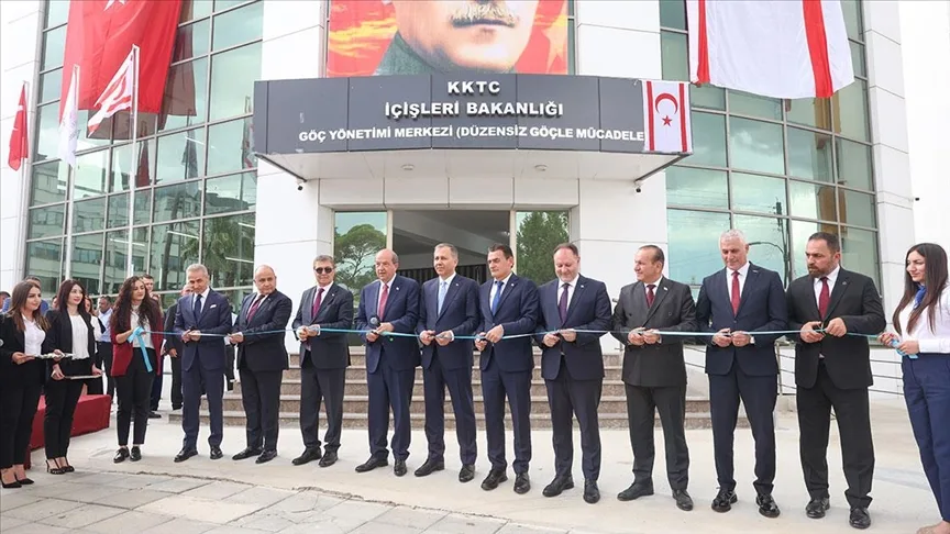 Türkiye’nin desteği ile KKTC’de Göç Yönetim Merkezi açıldı