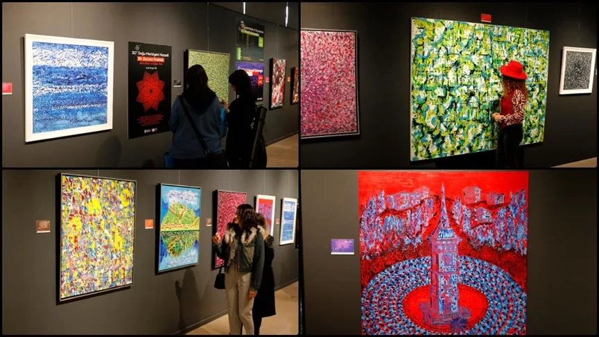 “Bir Zaman Fraktalı” sergisi Kocaeli’de açıldı