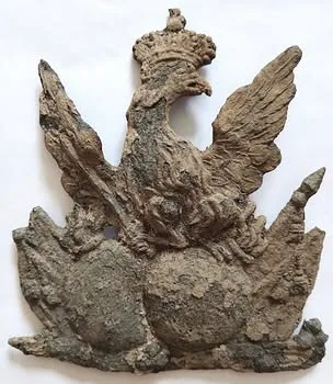 Polonya ormanında bulunan 18. yüzyıldan kalma pirinç kartal, Kościuszko Ayaklanmasıyla bağlantılı olabilir