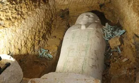 26, Hanedan Rahibi Djehuty Imhotep’in Lahdi Minya’da Bulundu!