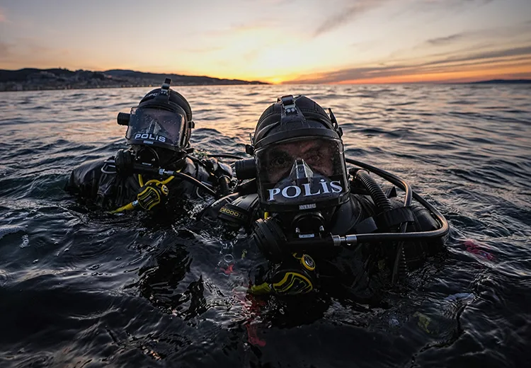 Bursa’nın deniz polisi, su olan her yerde göreve hazır