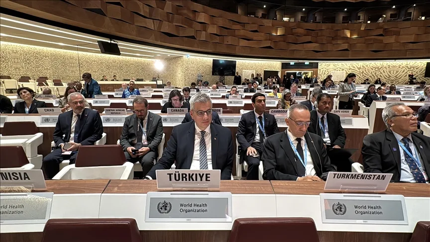 Bakan Memişoğlu, Dünya Sağlık Asamblesi’nin 78’inci toplantısına katıldı