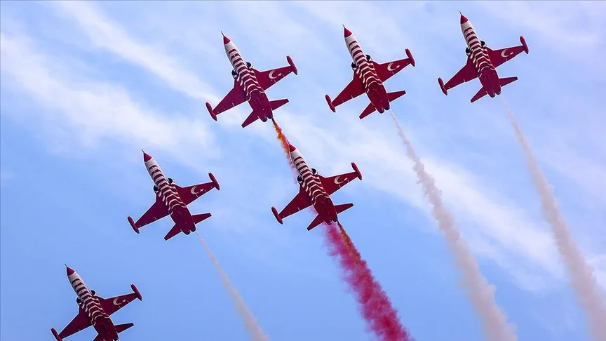Türk Yıldızları, Uluslararası Anadolu Ankası Tatbikatı-2025’te gösteri uçuşu yaptı