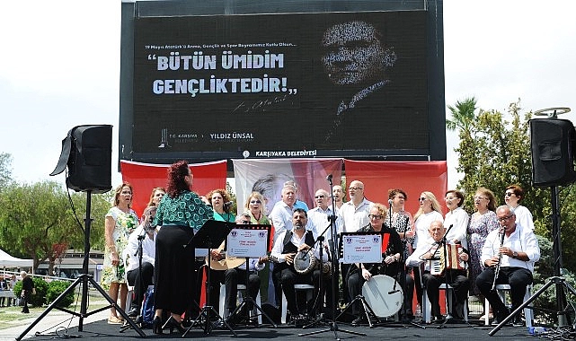 Karşıyaka’da 19 Mayıs festivalle kutlandı