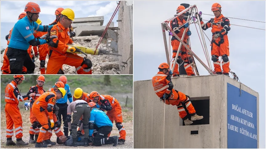 KKTC ve Türkiye’den ortak deprem tatbikatı