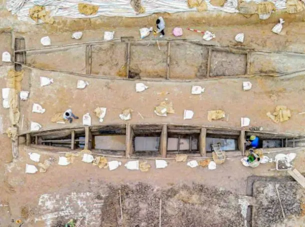 Vietnam’da Ortaya Çıkarılan Dünyanın Tek Eski Ahşap çift Gövdeli Tekneleri