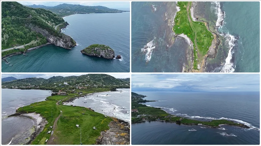 Ordu’daki Yason Burnu ve Hoynat Adası günde 5 bin turisti ağırlıyor