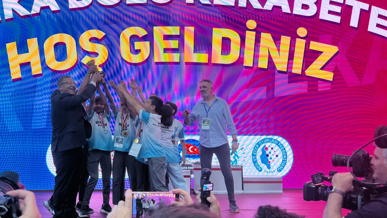 Türkiye 7. Akıl ve Zeka Oyunları Finalleri’ne Konyalı öğrenciler damga vurdu.