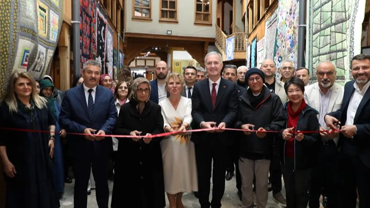 Kırkyama sanatı İnegöl Kent Müzesinde görücüye çıktı