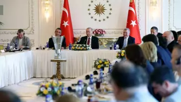 Cumhurbaşkanı Erdoğan, Fenerbahçe heyetini kabul etti