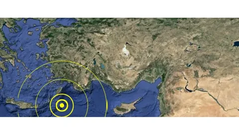 Akdeniz’de 6.0 büyüklüğünde deprem