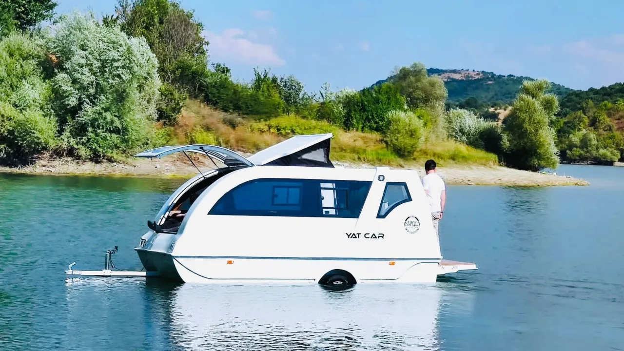 Yüzen karavan yurt dışından büyük talep görüyor…