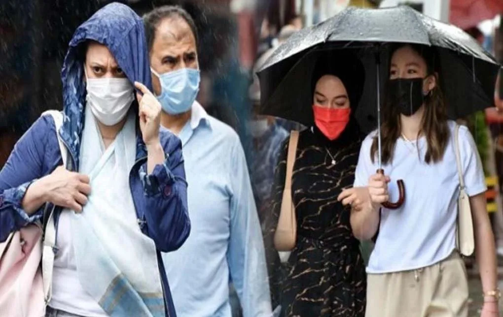 Yeni haftaya yağmurlu giriş yapacak İstanbul’a, Pazar günü maske uyarısı..