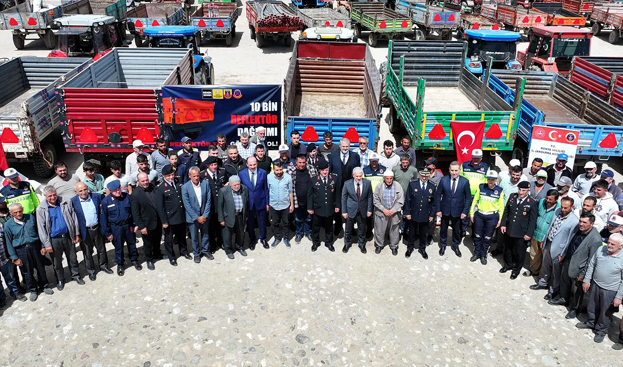 “Reflektör Tak, Görünür Ol” projesi ile çiftçilere 10 bin adet reflektör dağıtılacak