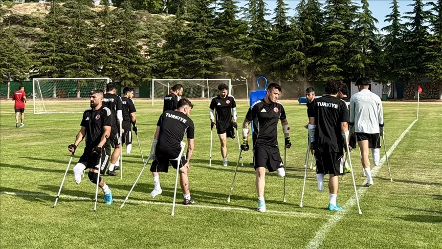 Ampute Futbol Milli Takımı, genç ve tecrübeli oyuncularıyla yeni başarılar peşinde