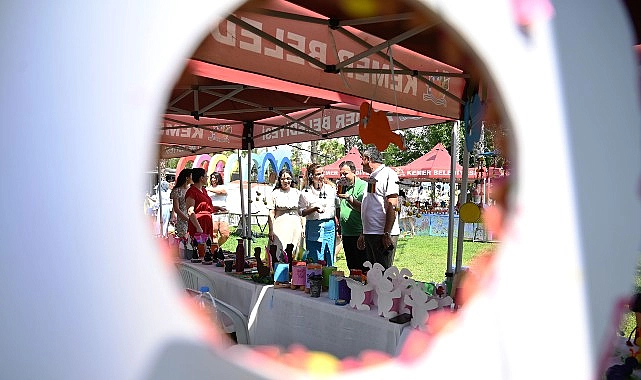 Minik öğrencilerin yıl sonu sergisi