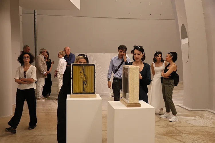 Bayburt’taki Baksı Müzesi’nde “Zamanlı-Zamansız” isimli sergi açıldı