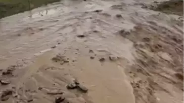 Kırşehir’i sel vurdu, tarım arazileri sular altında kaldı