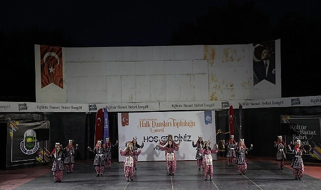 İnegöl’de Halk Dansları Gecesi İle Yaz Etkinlikleri Başladı