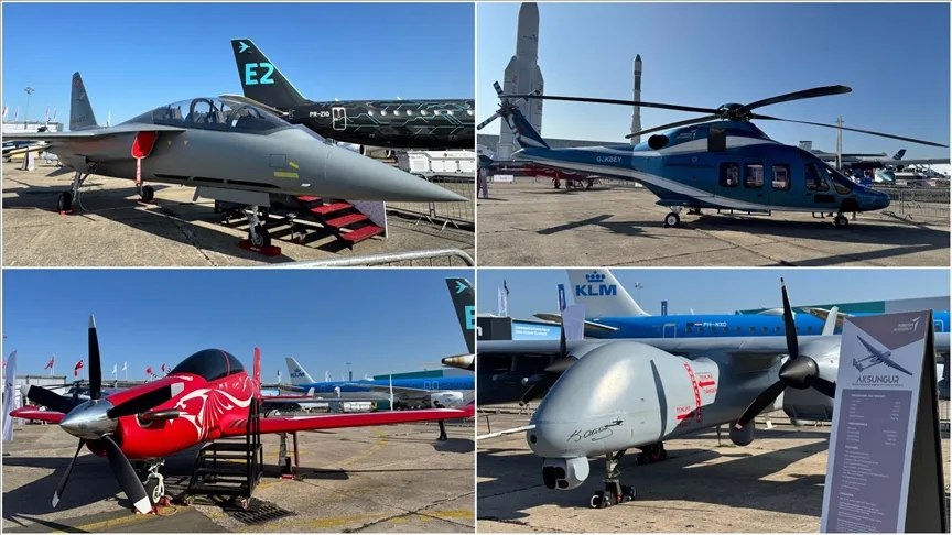 TUSAŞ, Paris Airshow’da yerli teknolojileri vitrine çıkarıyor