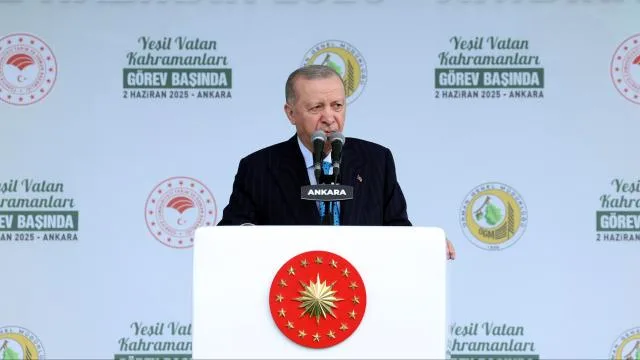 Cumhurbaşkanı Erdoğan: Yangınla mücadelede İHA kullanımında Avrupa’da birinciyiz