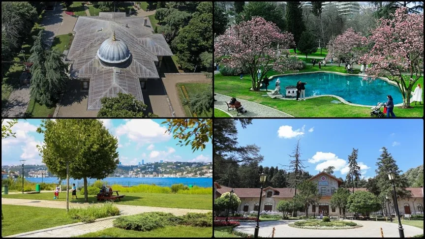 Milli Saraylar bahçeleri yaz boyunca geç vakitlere kadar ziyarete açık olacak