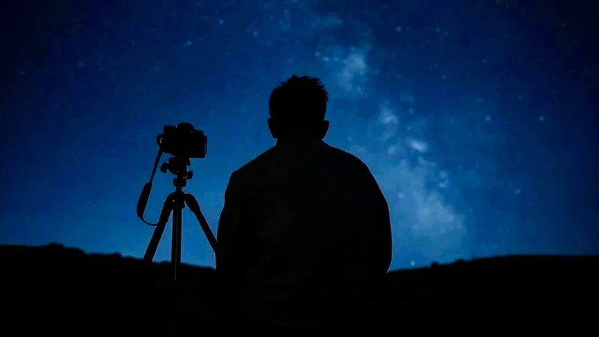 Liselilerin karanlıkta gökyüzünü izleme projesi gelecek vadetti